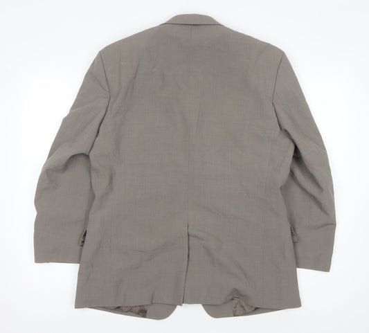 Moss Men's Brown Blazer Size 38 Short Business Jacket