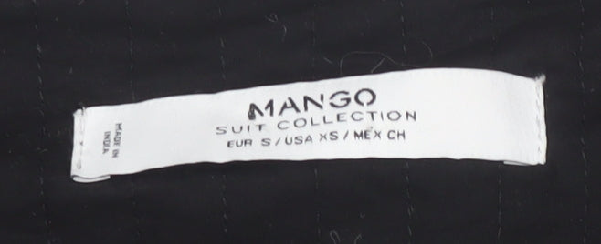 Mango Women's Black Beaded Jacket Size S