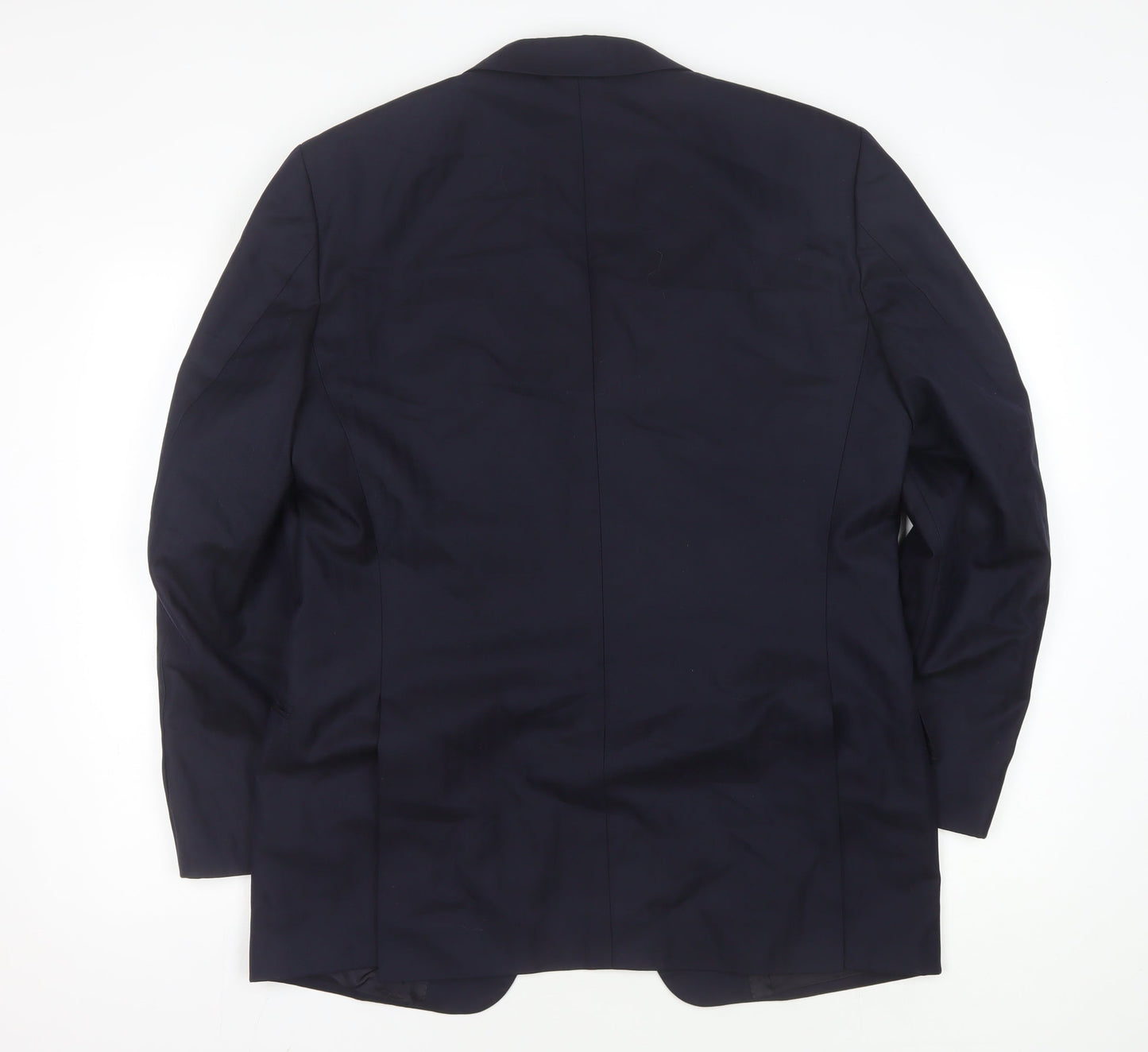 T.M Lewin Men's Blue Wool Blazer - 40 Regular Fit