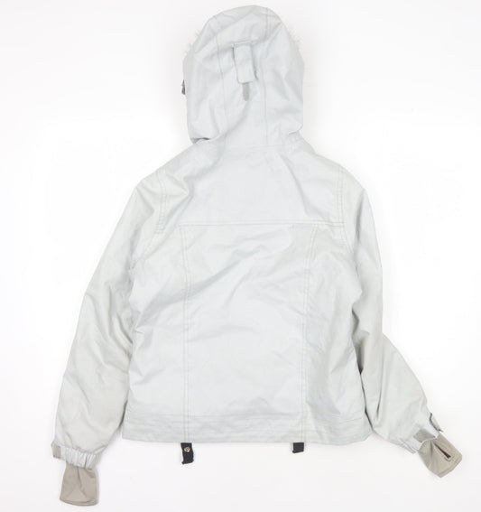 O'Neill Women's Grey Ski Jacket UK 10