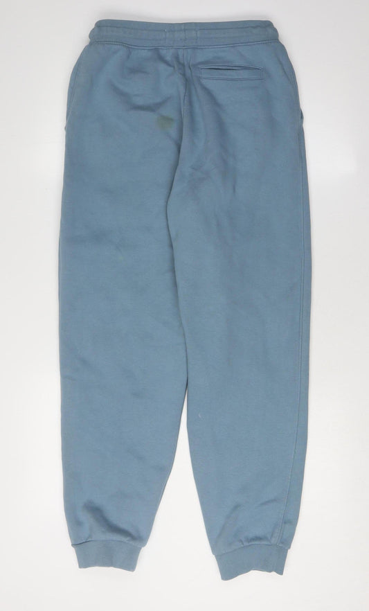 Jack Wills Women's Blue Joggers, Size 10 - Logo Accent