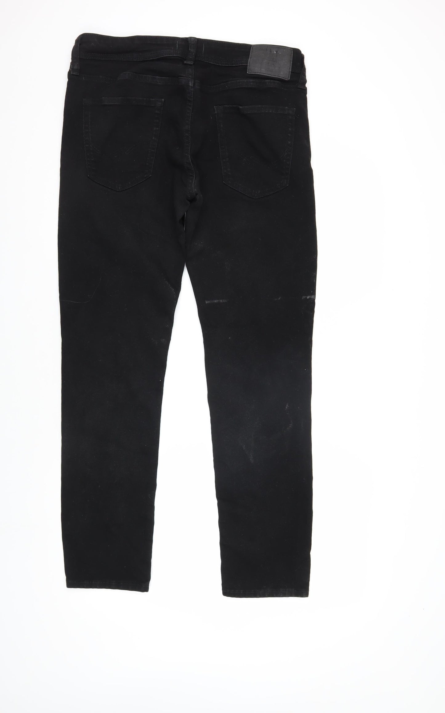 Jack & Jones Men's Black Slim Fit Skinny Jeans 34x32