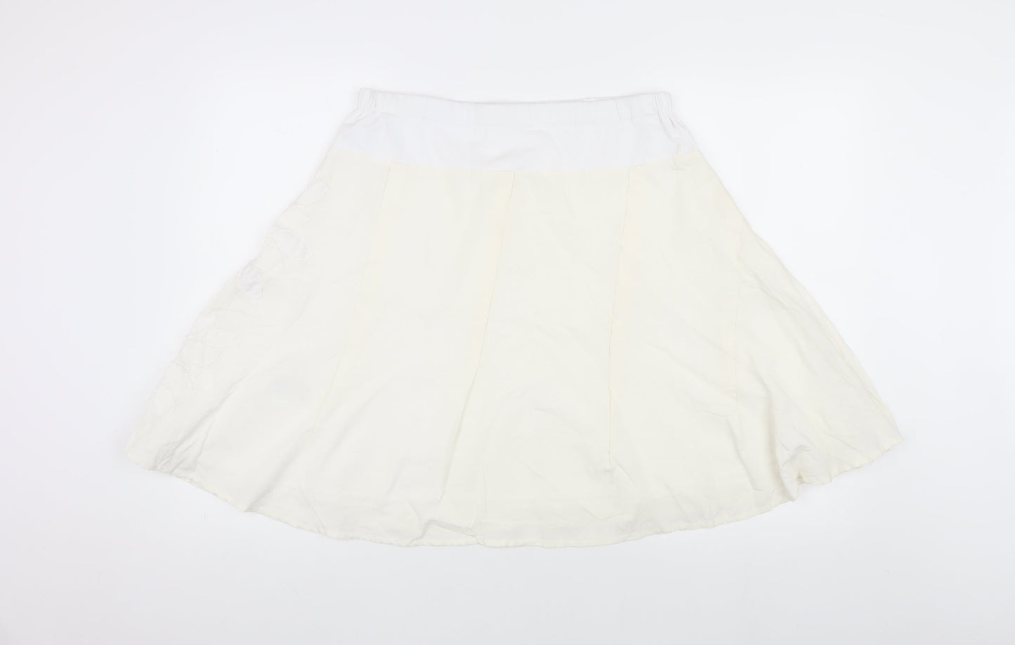 Animal Women's Ivory Flare Skirt Size 12