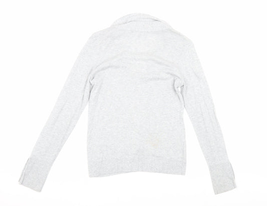 Womens UK 8 Laura Ashley Grey Cardigan