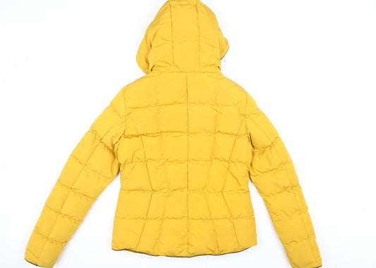 Tokyo Laundry Women’s Yellow Puffer Jacket Size 10