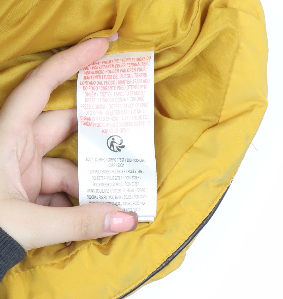 Tokyo Laundry Women’s Yellow Puffer Jacket Size 10