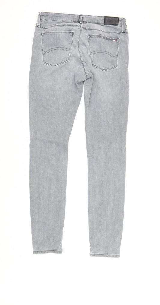Hilfiger Women's Grey Skinny Jeans Size 30 Mid Rise
