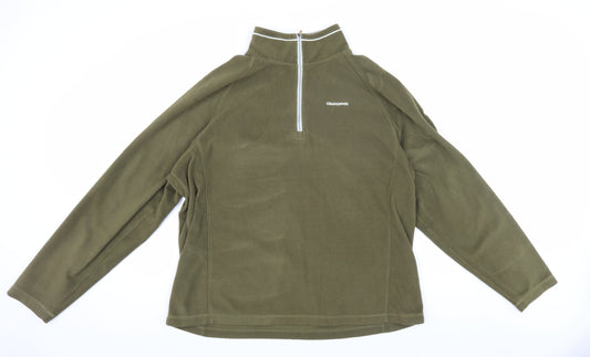 Craghoppers Men's 2XL Green Fleece Pullover Sweatshirt