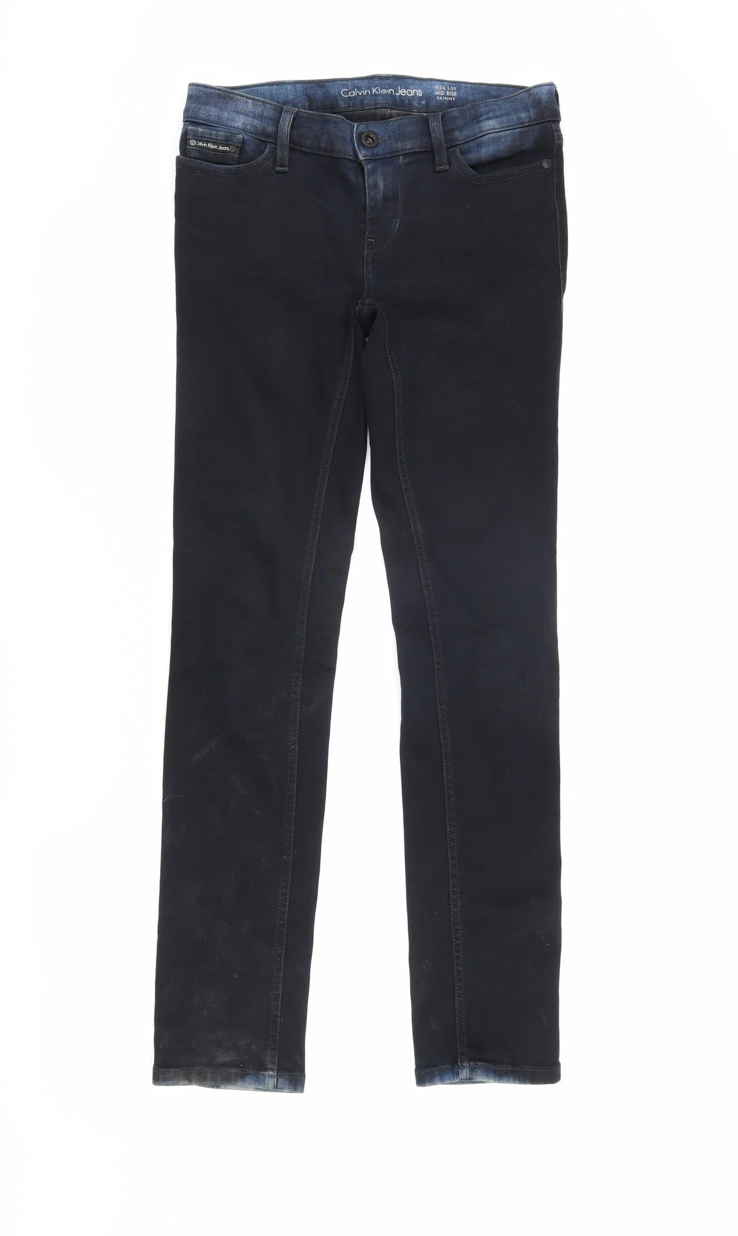 Calvin Klein Women's Black Skinny Jeans Size 8