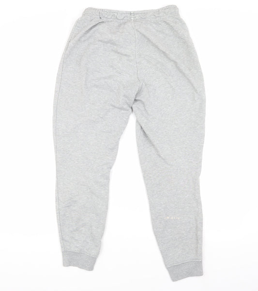 Nike Men's Grey Jogger Trousers - Size S