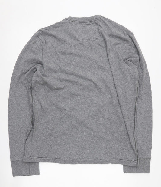 Aéropostale Men’s Grey XL Graphic Long Sleeve T-Shirt