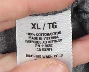 Aéropostale Men’s Grey XL Graphic Long Sleeve T-Shirt