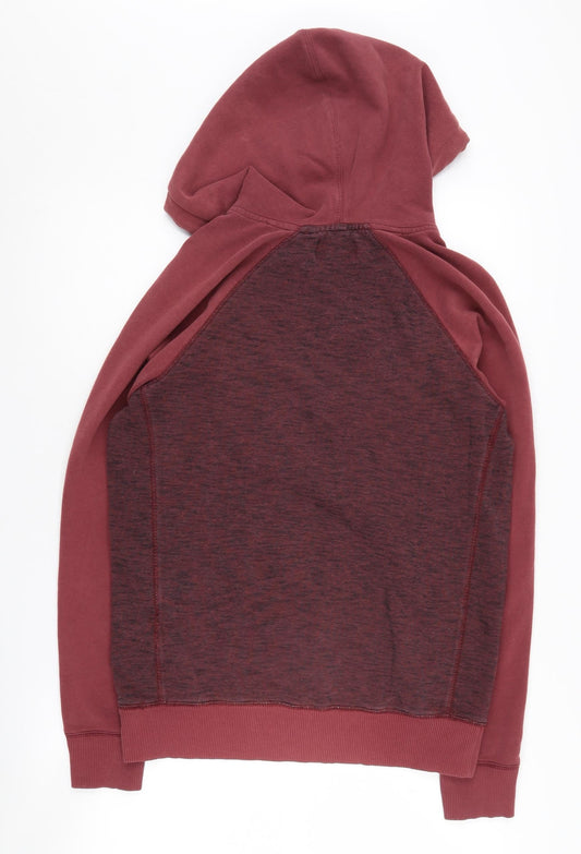 Billabong Men's Red Pullover Hoodie S