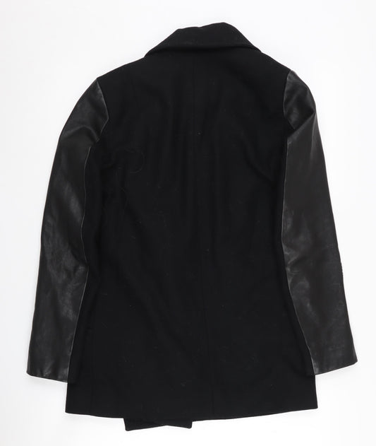 AllSaints Women's Black Blazer, Shawl Lapel, Size 8