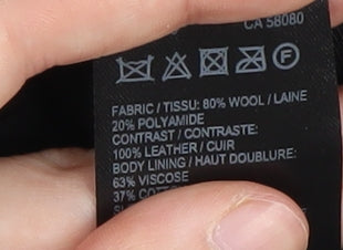 AllSaints Women's Black Blazer, Shawl Lapel, Size 8