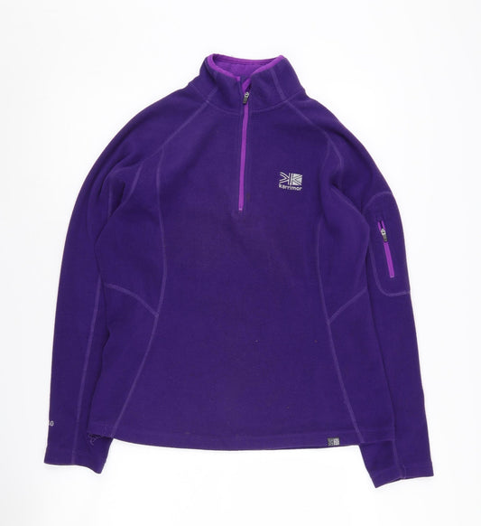 Karrimor Women's Purple Fleece Pullover, Size 12