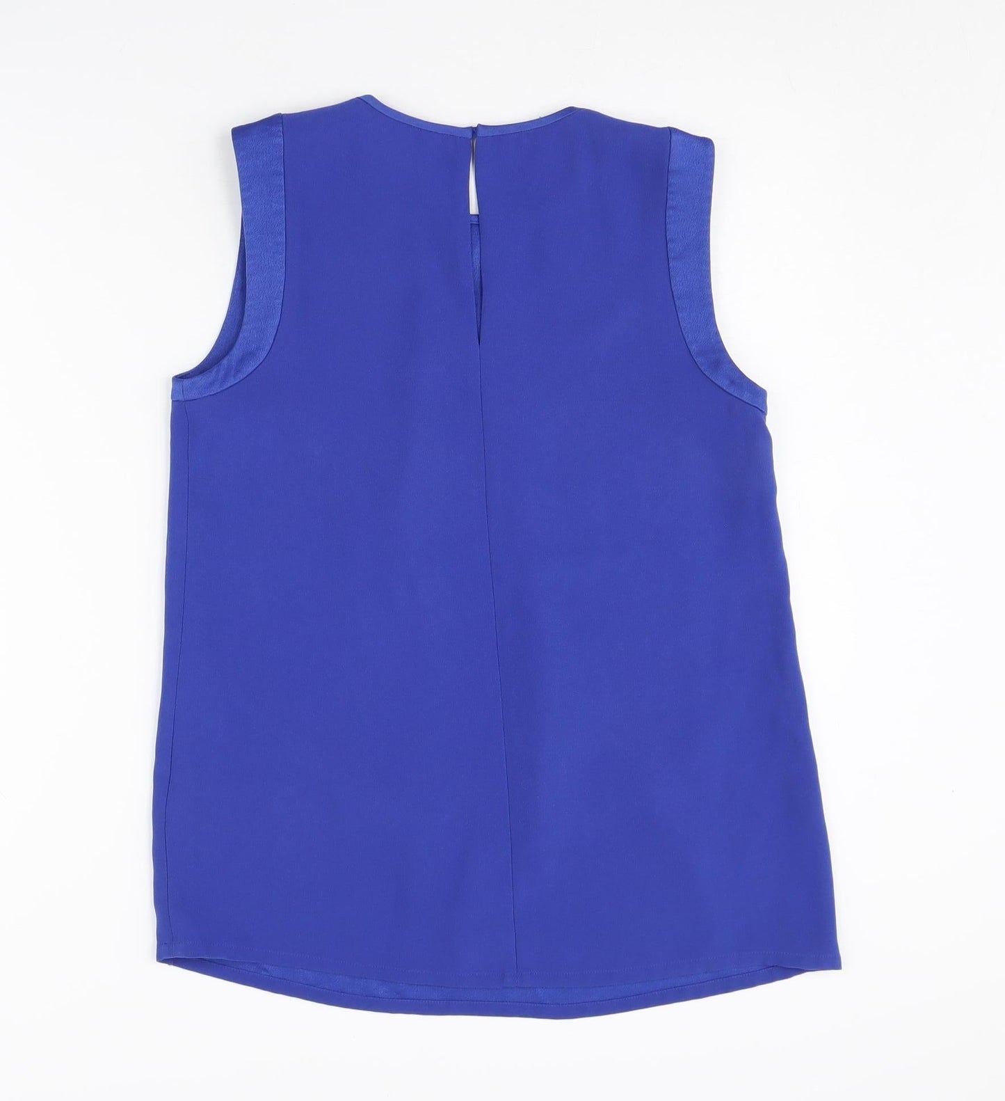 L.K. Bennett Women's Blue Sleeveless Top Size 8