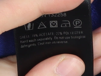 L.K. Bennett Women's Blue Sleeveless Top Size 8