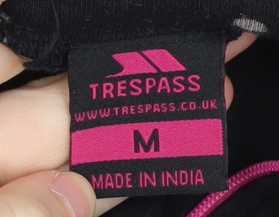 Trespass Women's Black M Henley Sweatshirt