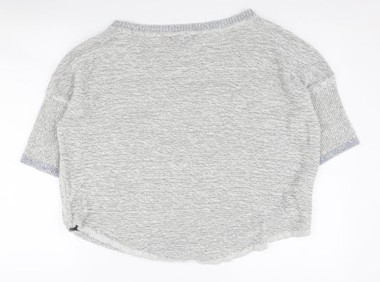 Banana Republic Women's Grey Pullover Jumper L