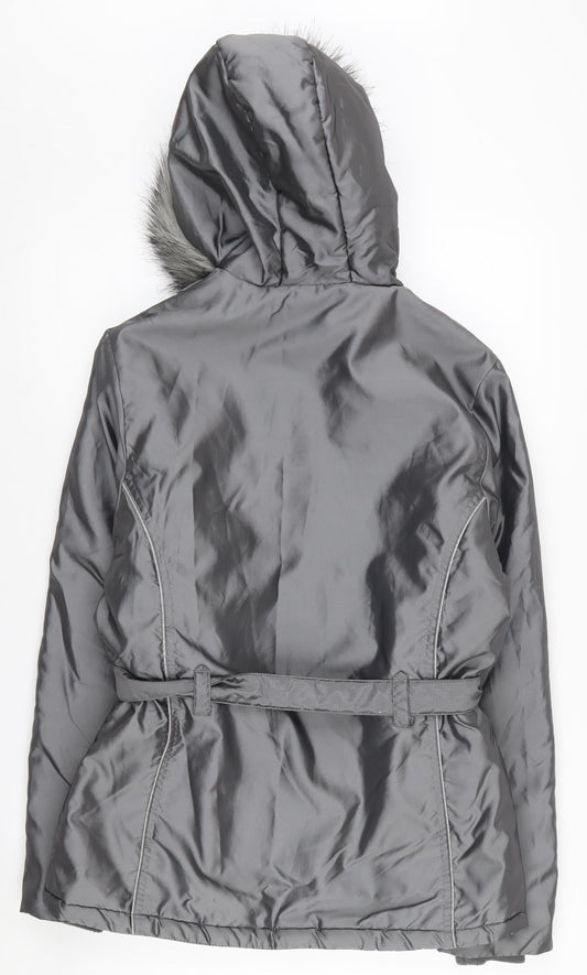 Everlast Women’s Grey Parka Jacket Size 10