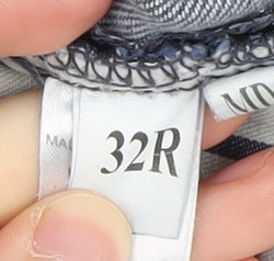 Paul Smith Men's Blue Straight Jeans 32