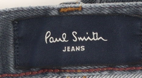 Paul Smith Men's Blue Straight Jeans 32