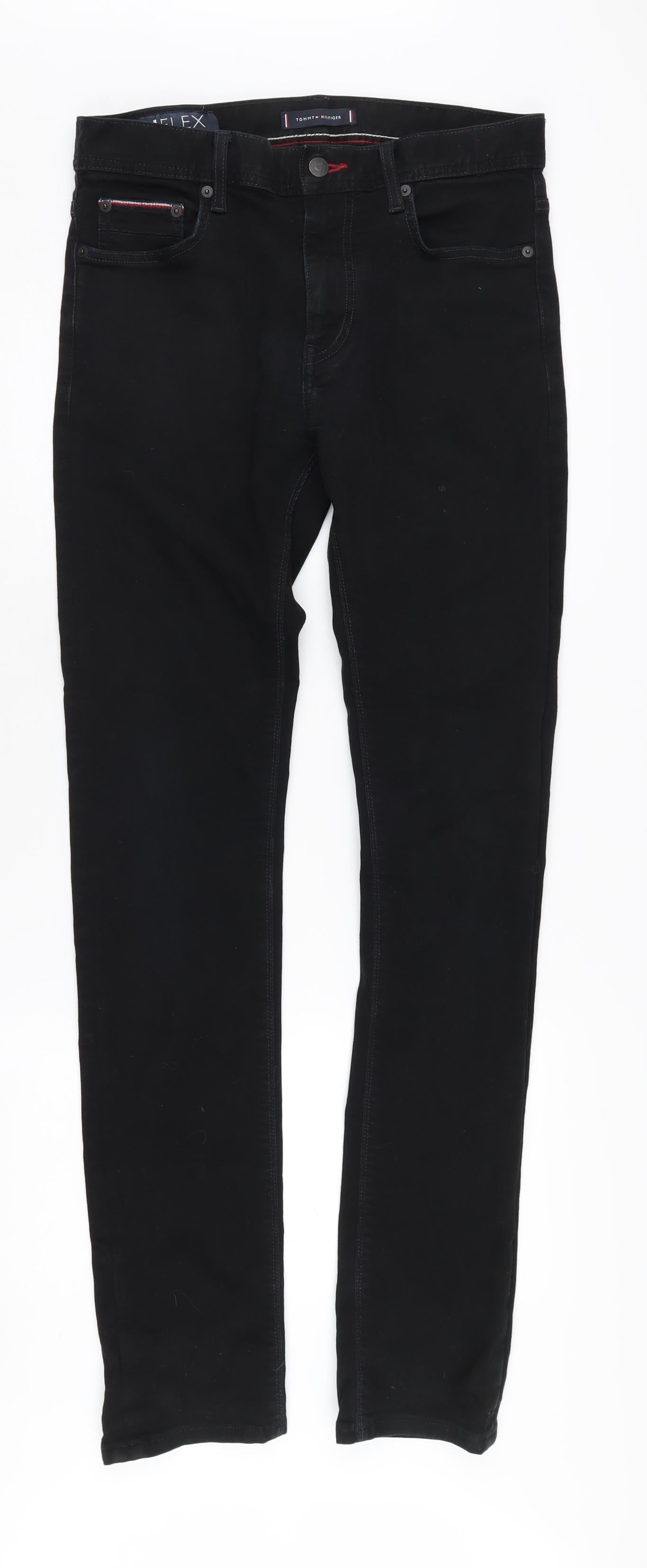 Tommy Hilfiger Men's Black Slim Jeans Size 30
