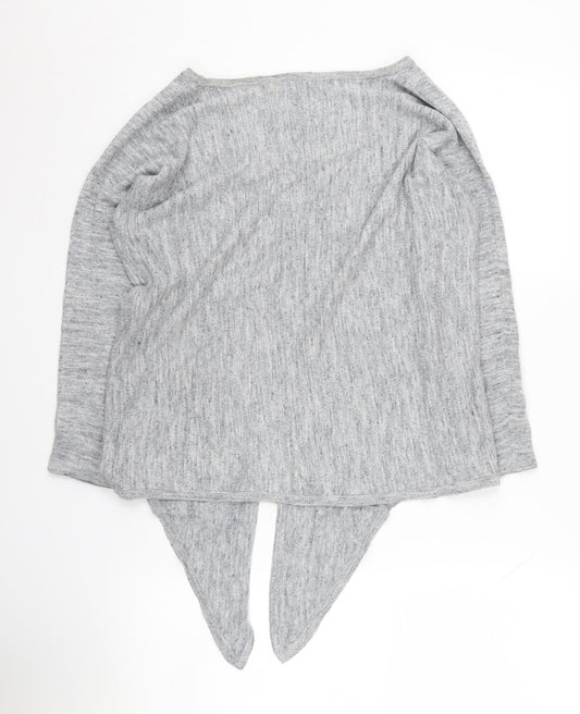 White Stuff Women's Grey Long Sleeve Knit Top Size 8