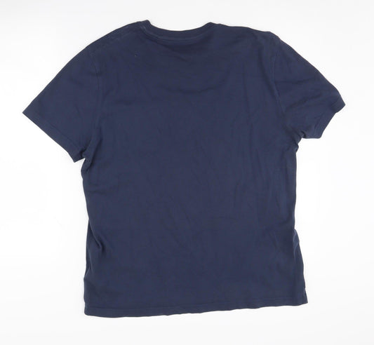 Penguin Men’s Blue Crew Neck T-Shirt Large