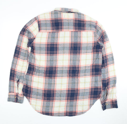 Hollister Women's Multicoloured Plaid Button-Up Shirt