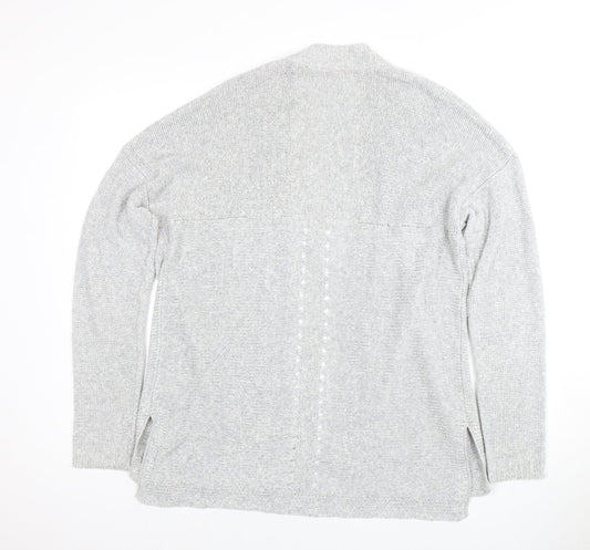 White Stuff Women's Grey Cardigan, Size 16, Knit Jumper