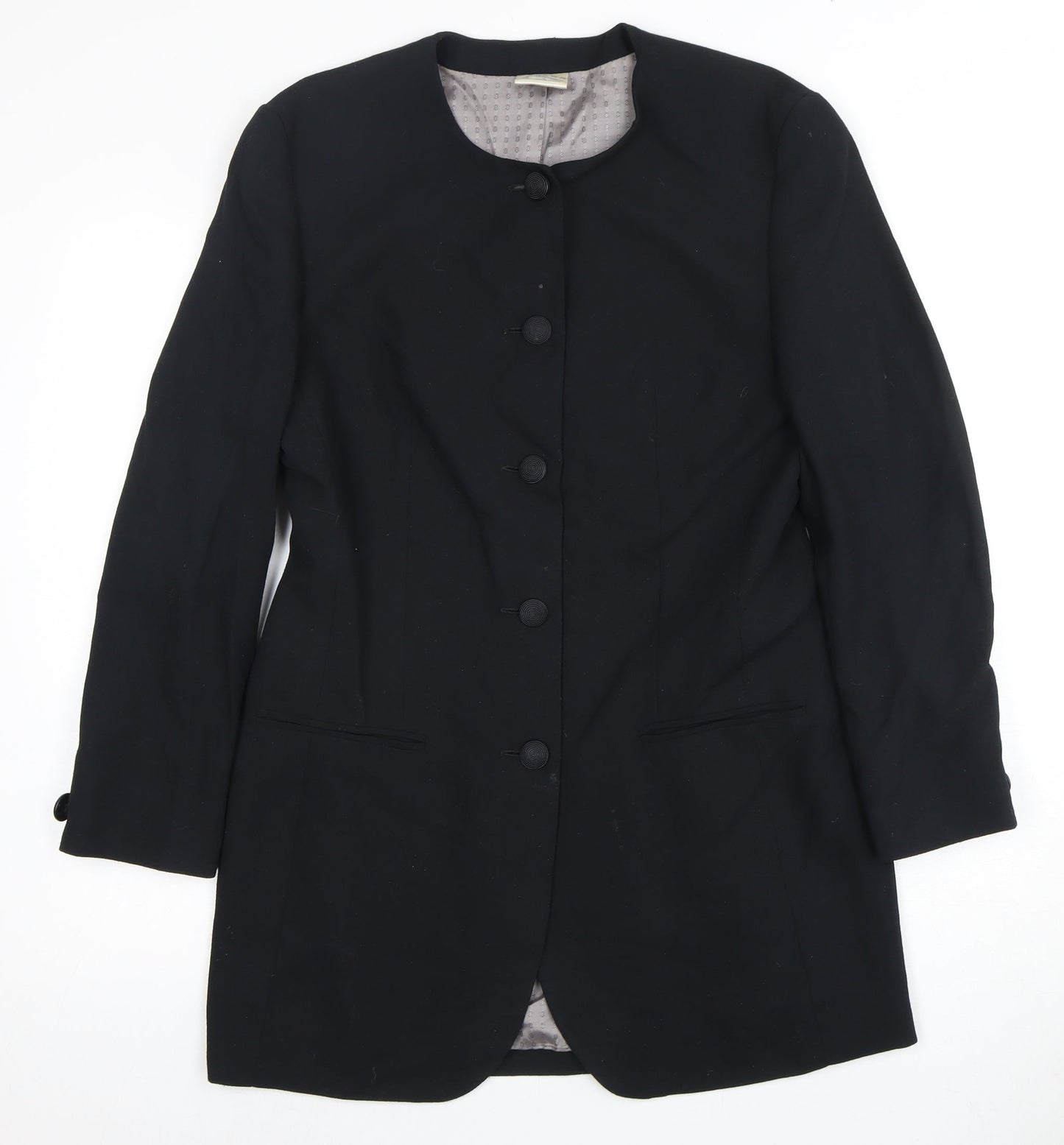 Alexon Black Women's Blazer, Size 10, Five-Button
