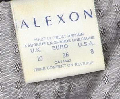 Alexon Black Women's Blazer, Size 10, Five-Button