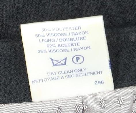 Alexon Black Women's Blazer, Size 10, Five-Button