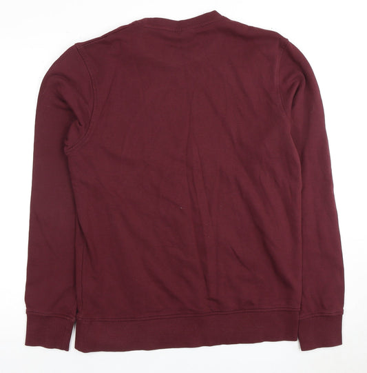 Jack & Jones Men's Red Medium Christmas Sweatshirt