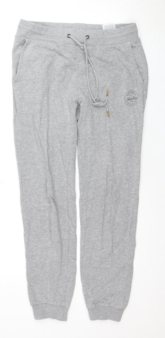Jack & Jones Men's Grey Jogger Trousers, Size S