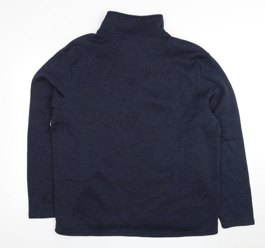 Atlas For Men Blue 2XL 1/2 Zip Sweatshirt for Men