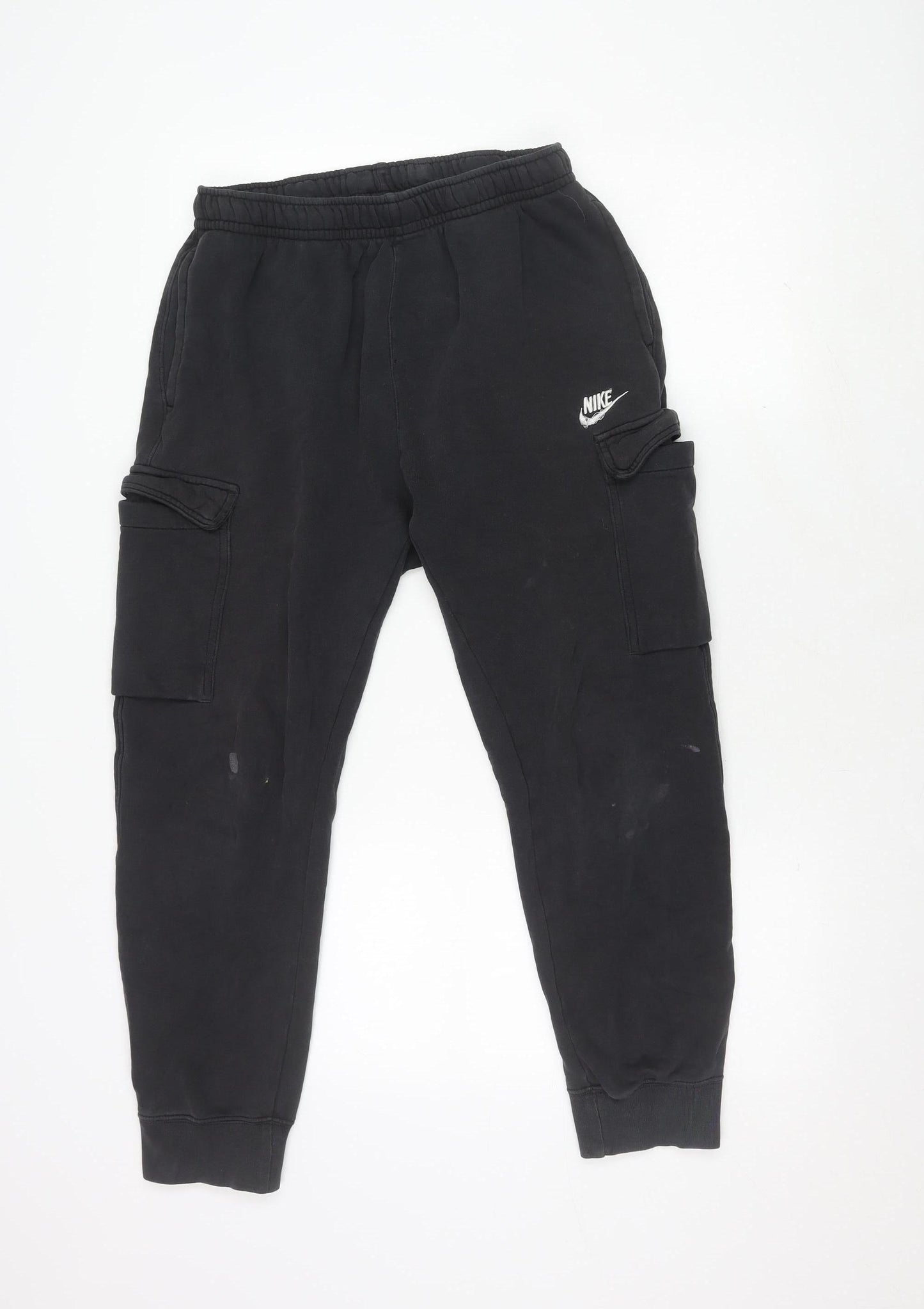 Nike Men's Black Fleece Joggers Size M