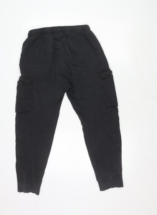 Nike Men's Black Fleece Joggers Size M