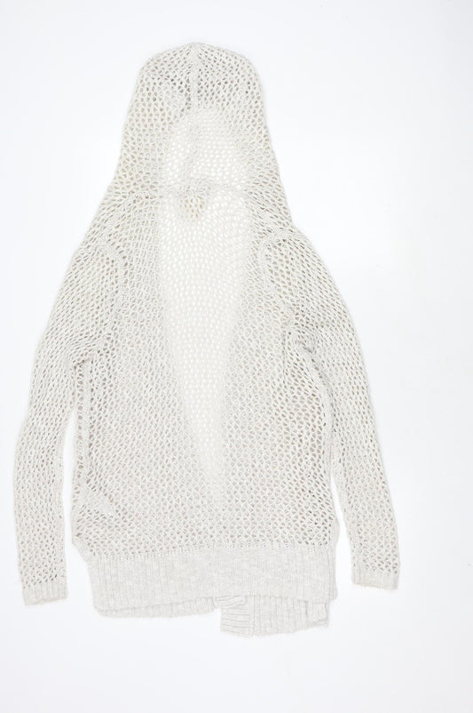 Hollister Women's Ivory Knit Cardigan Size S