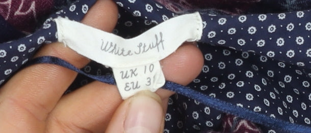 White Stuff Women's Multicoloured Shift Dress, Size 10