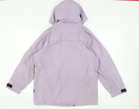 Trespass Women's Purple Anorak Jacket L Waterproof