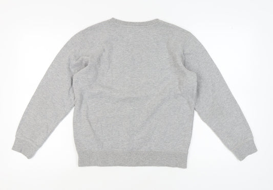 Champion Unisex Grey Crew Neck Sweatshirt L