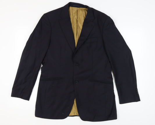 Pierre Cardin Men's Blue Blazer Size 40 Regular Fit