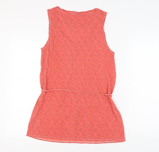 Womens UK Size 14 White Stuff Red Cotton Blend Tank