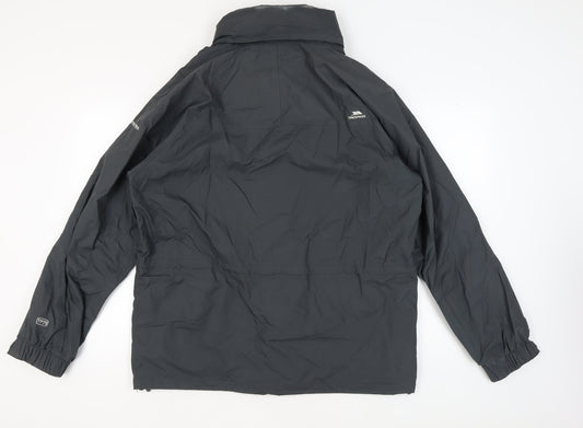 Trespass Men's Black Windbreaker Jacket L