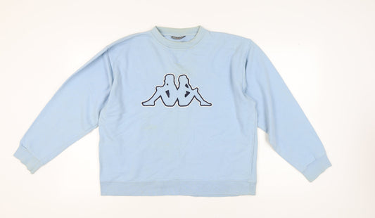 Kappa Blue Unisex Medium Pullover Sweatshirt
