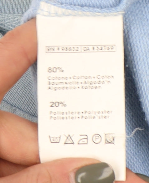 Kappa Blue Unisex Medium Pullover Sweatshirt