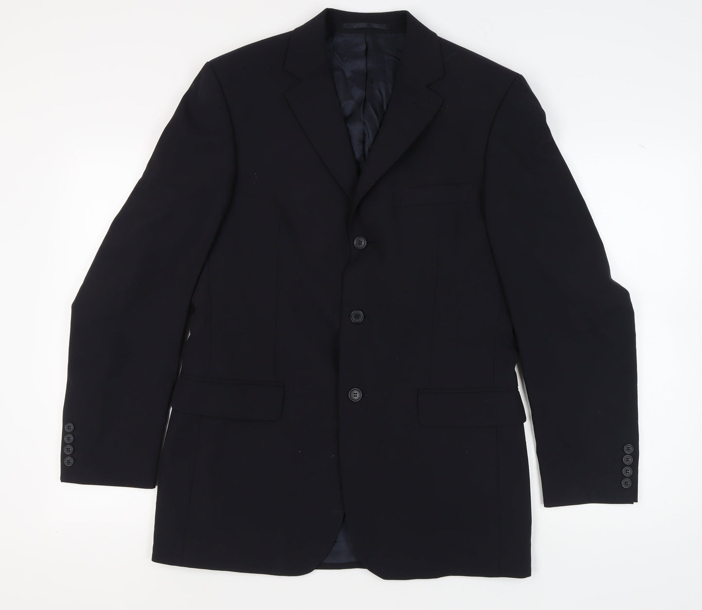 Moss Men's Blue Blazer 38L